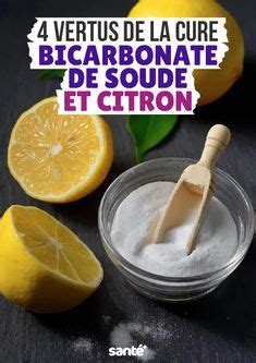 4 Vertus De La Cure Bicarbonate De Soude Et Citron Bicarbonate Et