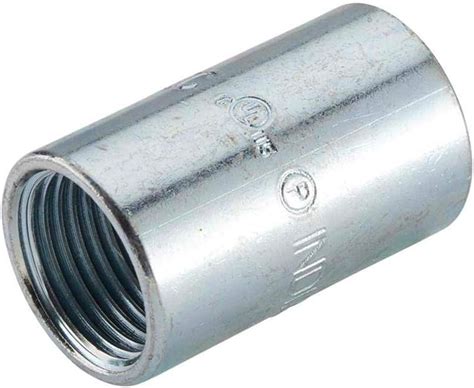 Emt Galvanized Rigid Conduit Coupling For Threaded Rigid Conduit 100 1 2