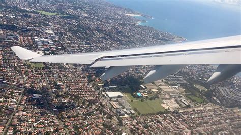 Qantas Airways A330 300 Scenic Take Off From Sydney Sydney To Auckland Qf143 Youtube