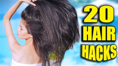 20 Hair Hacks Every Girl Should Know 💋 Youtube