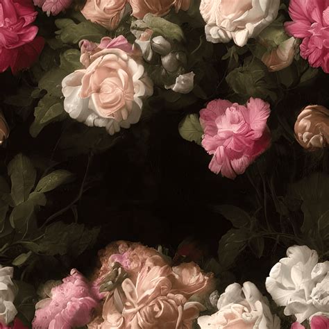 Moody Renaissance Flowers By Rachel Ruysch Creative Fabrica