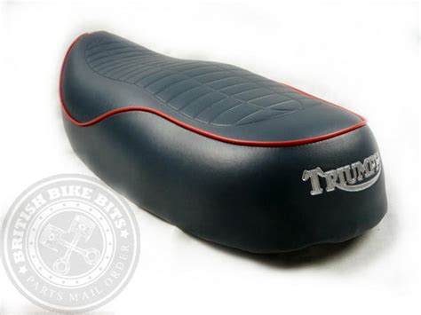 Ds008 Blue Dropside Seat Triumph New Bonneville Bbb