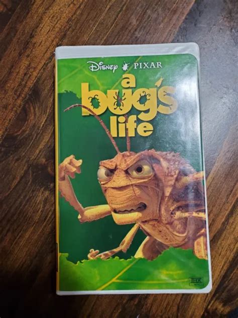 Disney Pixar A Bugs Life Vhs Hopper Box Art Picclick Uk