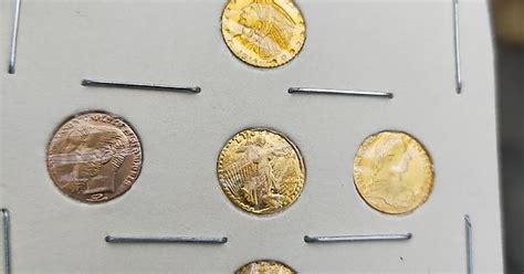 Found Some Tiny American Cold Coins In A Secret Compartment Album On Imgur