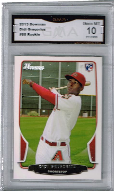 2013 Didi Gregorius Bowman Rookie Gem Mint 10 88 EBay