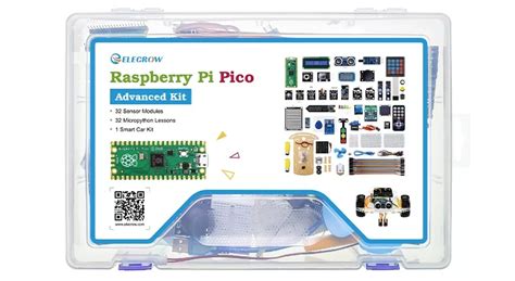 Raspberry Pi Pico Advanced Kit Packs 32 Sensor Modules ThincB2B