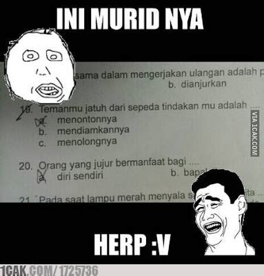 Meme Lucu Herp Lengkap Paling Lucu Ketawa Sendiri Ala Meme