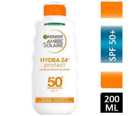 Garnier Ambre Solaire Hydra 24h Protect Sun Lotion SPF 50