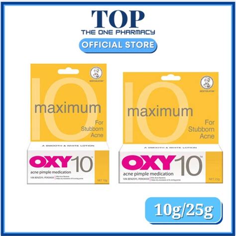 Oxy Maximum Acne Pimple Medication With Benzoyl Peroxide G