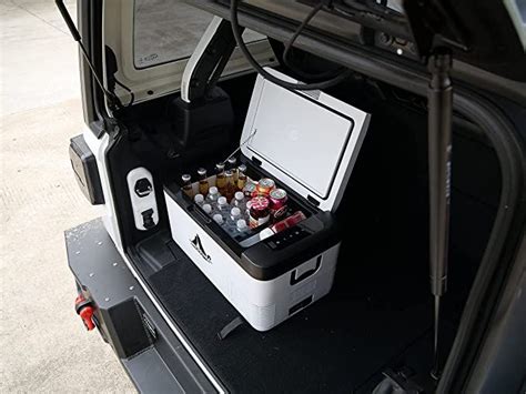 WOLFSTORM 12V Portable Car Refrigerator, 15L/ 16 Quart Freezer for Jeep ...