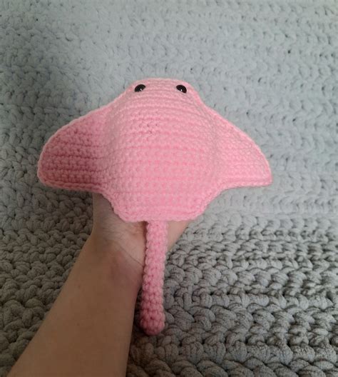 Crochet Amigurumi Raie Manta Etsy France