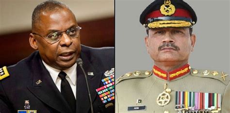 Us Defense Secy Coas Asim Munir Discuss Regional Security