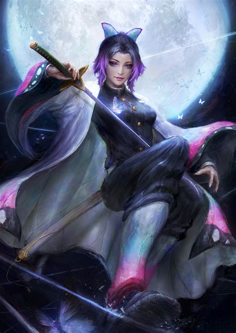 ArtStation - Shinobu Kocho, Daniel Kamarudin | Anime art, Character art ...