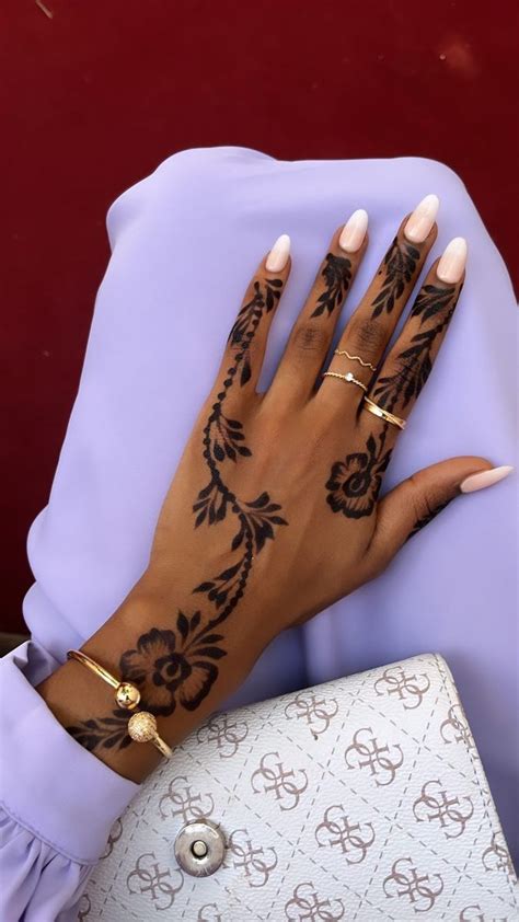 Henna Ideas Press On Nails Henna Tattoo Hand Henna Tattoo