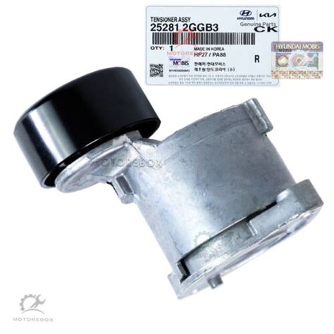 GENUINE Belt Tensioner Assy Santa Fe Sonata Optima Sorento Sportage ...