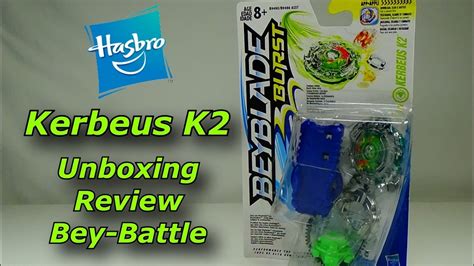 Beyblade Burst By Hasbro Kerbeus K2 Unboxing And Review Happy New Year Youtube