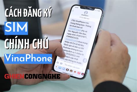 2 cách đăng ký sim chính chủ VinaPhone online tại nhà 2024