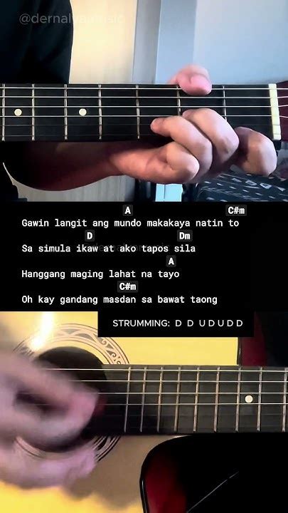 Gawing Langit Ang Mundo Siakol Easy Guitar Chords Tutorial For
