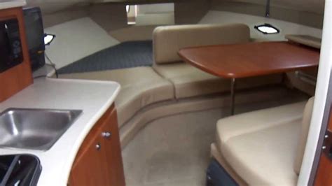 Bayliner 275 2005 Ciera Cruiser Cabin Walk Thru Video By South