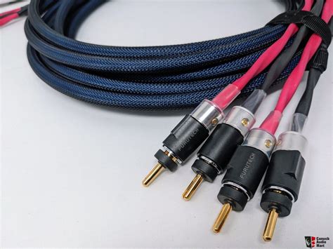 2 5m Pair 12AWG Ultra High End OCC Copper Furutech Speaker Cables With