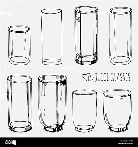 Water Glass Drawing