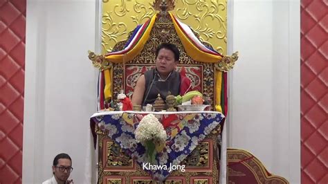 Hh The Dungsey Garab Rinpoche Teachings And Offering Mandala In New