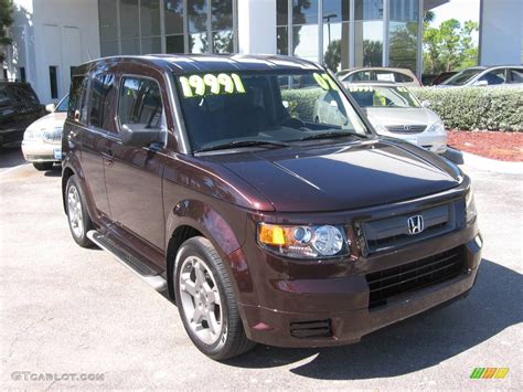 2007 Root Beer Metallic Honda Element Sc 439651 Car