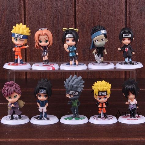 Jual Action Figure Naruto Hokage Set Pcs Chibi Topper Cake