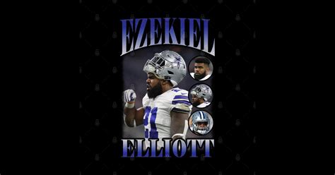 Bootleg Ezekiel Elliott Vol 2 Ezekiel Elliott Sticker Teepublic