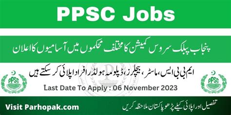 Ppsc Jobs 2023 Advertisement No 21 Latest Govt Jobs