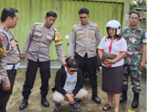 Jambret Sial Dikejar Korban Hingga Terjatuh Dari Sepeda Motor