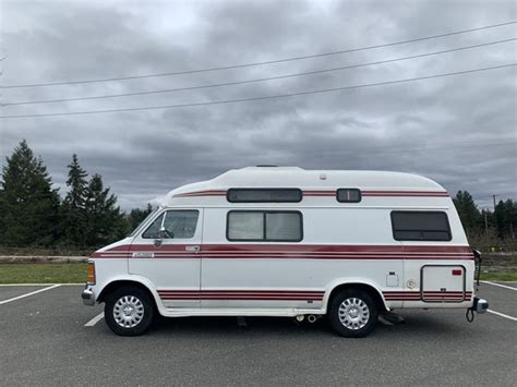 Dodge B Explorer Class B Camper Van For Sale In Shoreline