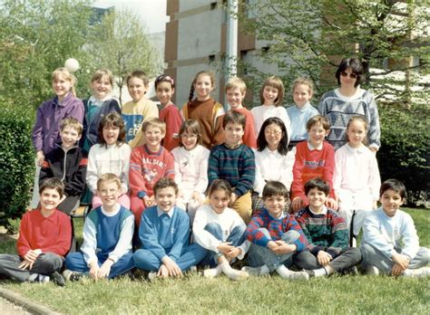 Photo De Classe CM1 1987 1988 De 1988 ECOLE CHARLES GUYNEMER Copains