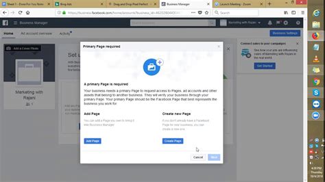 How To Add A Payment Method To Facebook Business Manager Youtube