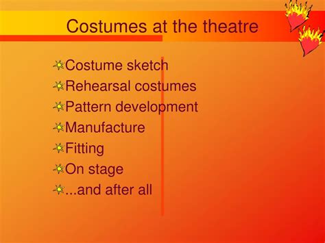 Ppt Costumes At The Theatre Powerpoint Presentation Free Download