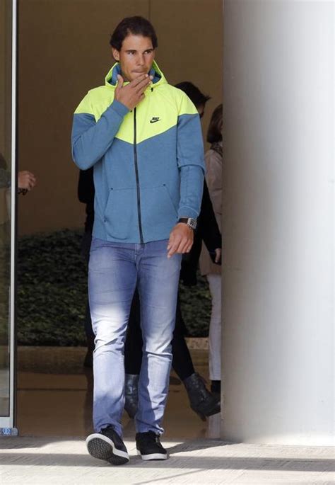 Photos Rafael Nadal Leaves Hospital After Surgery Rafael Nadal Fans