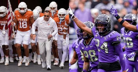 Texas Vs Tcu Prediction Odds And Picks November Ncaaf Season