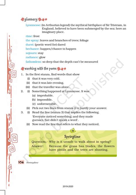 A Visit To Cambridge Ncert Book Of Class English Honeydew