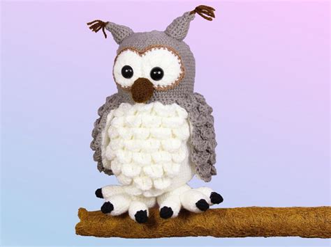 Snowy Owl Free Crochet Owl Pattern Weave Crochet