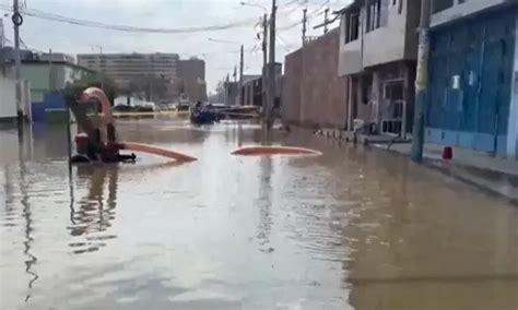 Chiclayo Calles Contin An Inundadas Tras Cuatro D As De Fuertes Lluvias