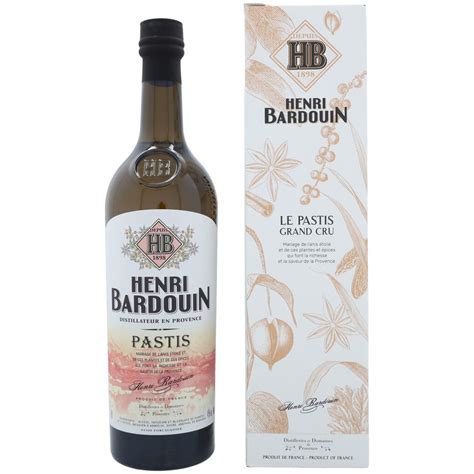 Henri Bardouin Pastis Grand Cru Gp L Vol Henri