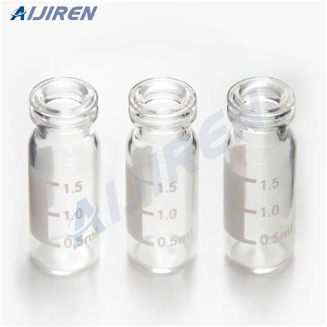 11mm Snap Neck Glass Vial Lab Safety Aijiren Vials For HPLC GC