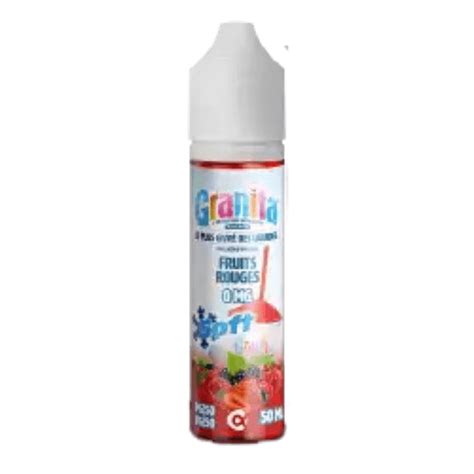 FRUITS ROUGES 50ML GRANITA ALFALIQUID L Olaketal