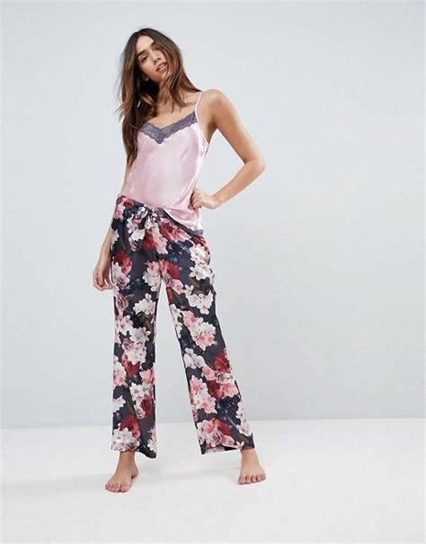 Boux Avenue Boux Avenue Spring Floral Satin Long Pyjama Pant Floral