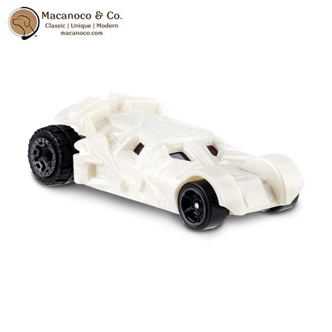 Hot Wheels Batman The Dark Knight Batmobile White Toy Macanoco And Co