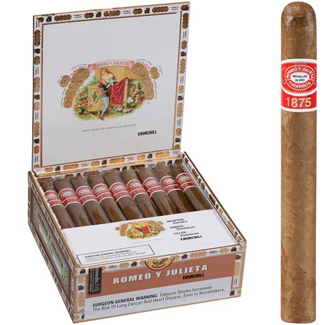 Romeo Y Julieta 1875 Cedro Deluxe No2 25ct Habano Cigars