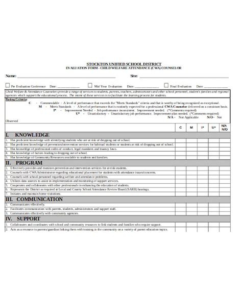 Free Conference Evaluation Forms In Ms Word Pdf Excel