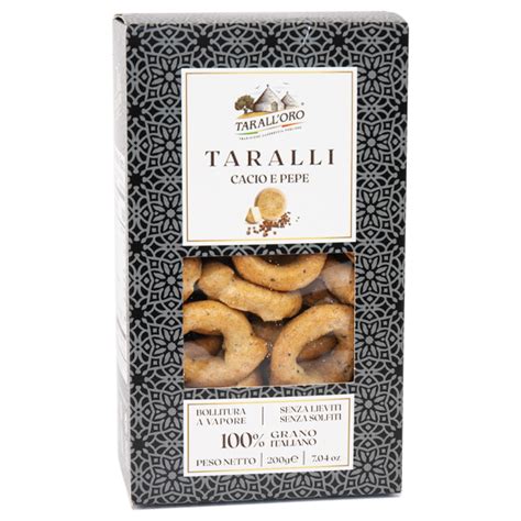 Taralli Gusto Cacio E Pepe Taralloro