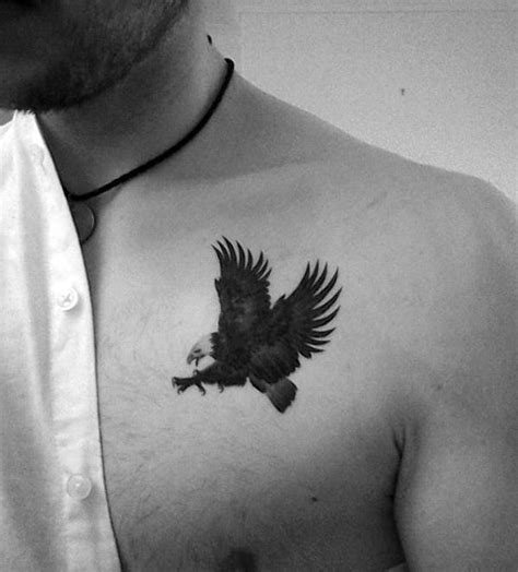 80 Eagle Chest Tattoo Designs For Men Manly Ink Ideas