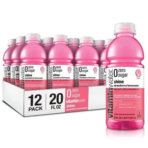 Vitaminwater Zero Sugar Shine Electrolyte Enhanced Water W Vitamins